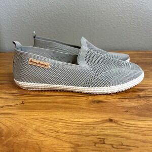 Tommy Bahama Lightweight Mesh Slip On Sneaker Womens 9.5 Gray Loafer Casual NEW